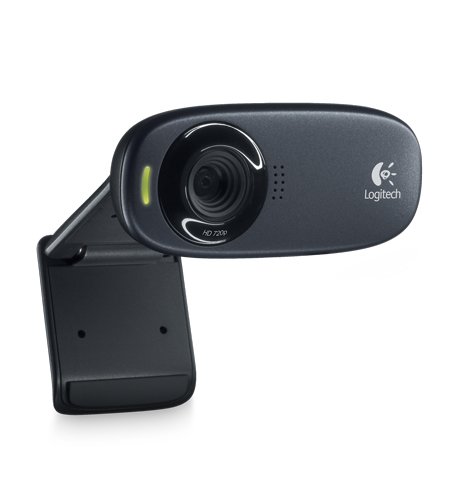 Logitech C310 HD - web camera, Black