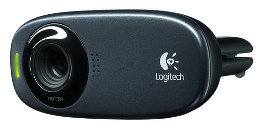 Logitech C310 HD - web camera, Black