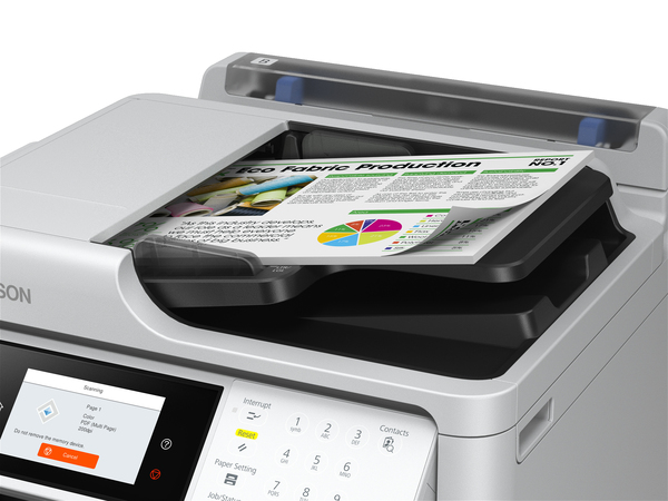 EPSON WorkForce Pro EM-C800RDWF MFP colour inkjet A4 25ppm Print 330sheets USB LAN Wi-Fi