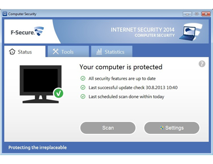 F-Secure Internet Security 2 year 3 users Windows ESD