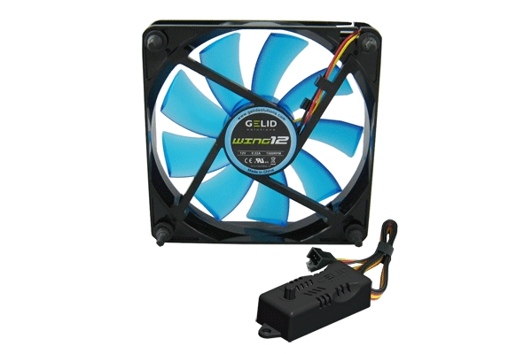 GELID WING 12 Gamer Fan UV Blue - 120mm