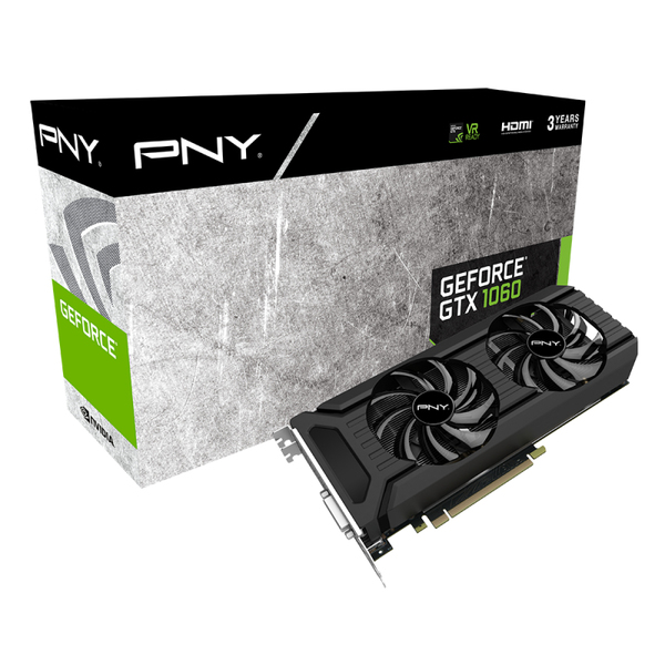 PNY GeForce GTX 1060 6GB - grafikkort