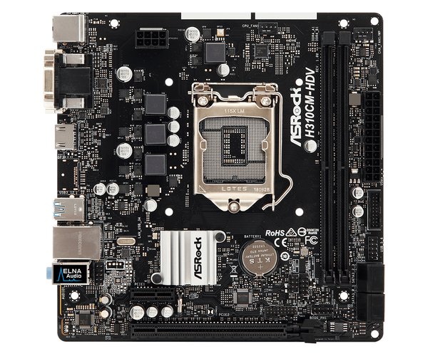 ASRock H310CM-HDV LGA1151 mATX moderkort