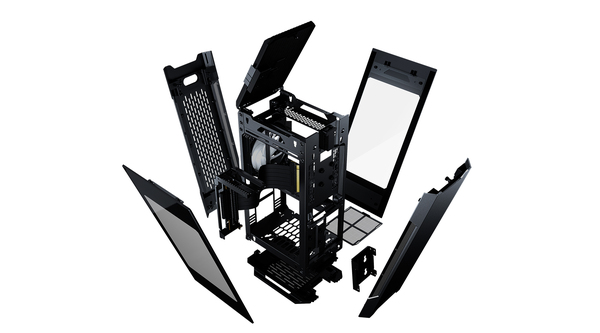 Phanteks Evolv Shift 2, Tempered Glass Windows, DRGB Satin Black