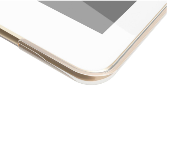 Pipetto Clear Back Cover, iPad 9.7" 2018 - Protective Case, Transparent