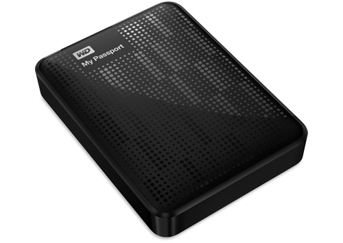 WD My Passport 320GB HDD USB3.0/2.0 2,5inch RTL external RoHS compliant Black