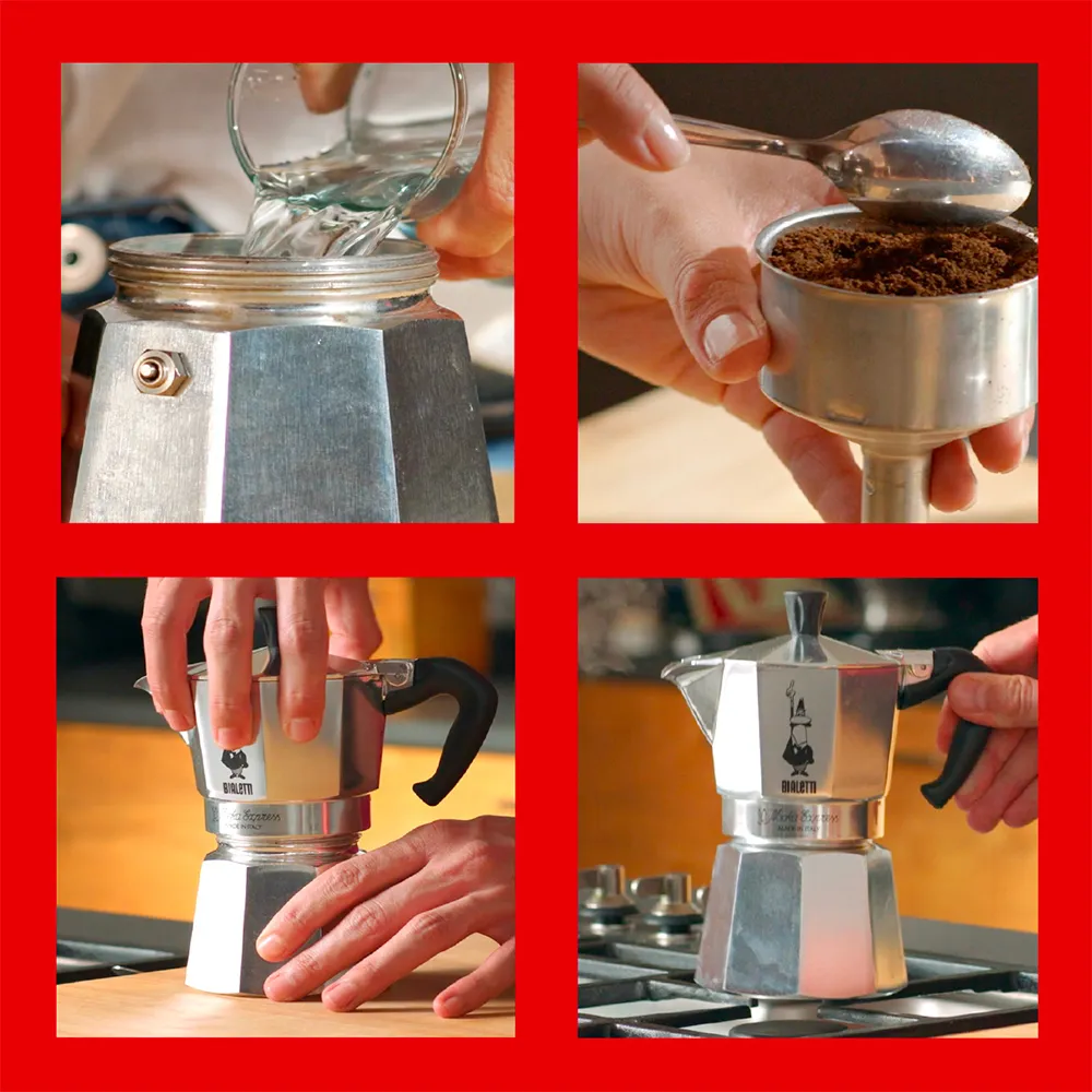 Bialetti Moka Express 3TZ -espressokeitin