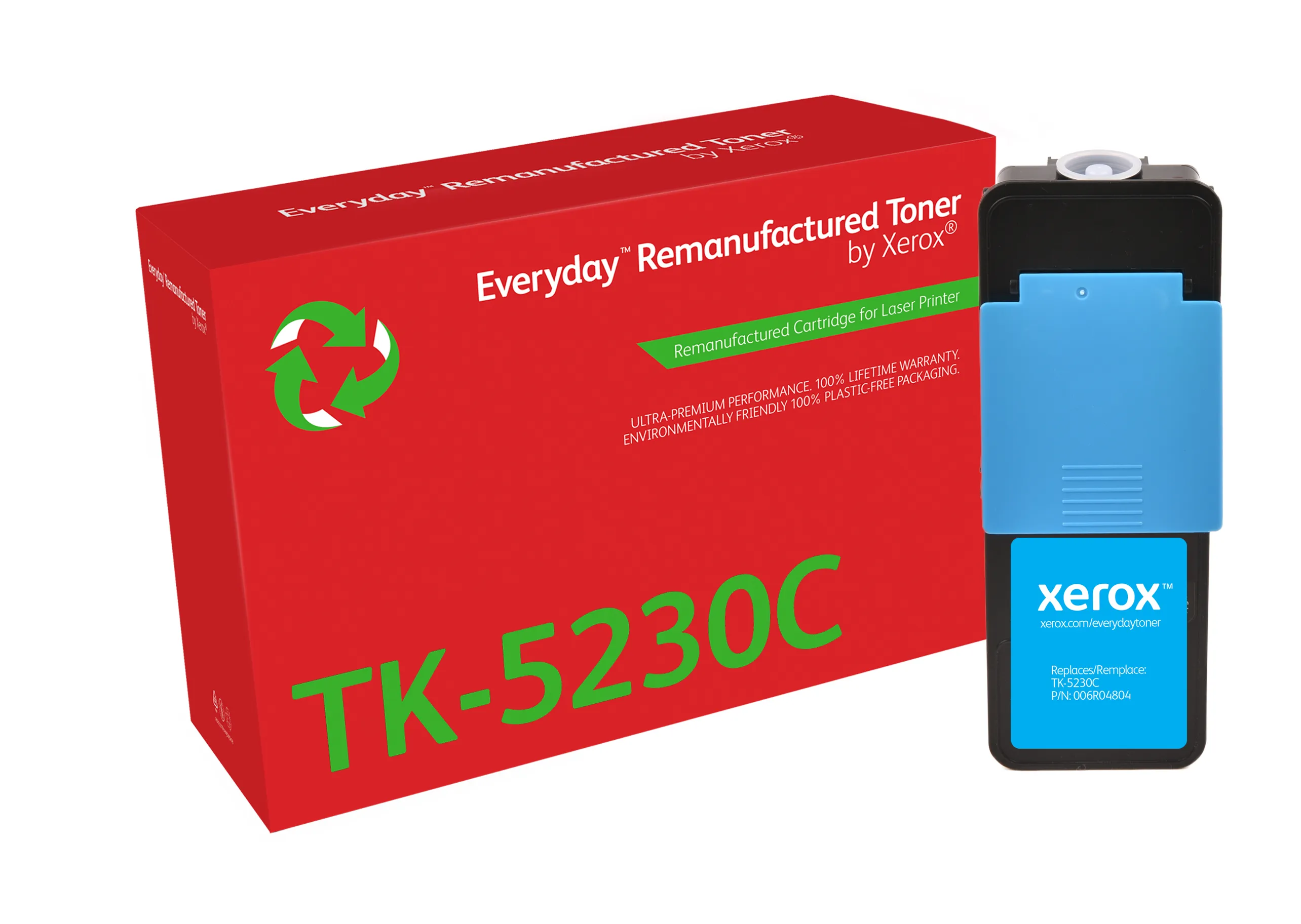 Everyday Remanufactured Toner Cyan  Kyocera TK-5230C