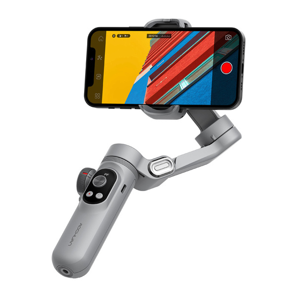 AOCHUAN X Pro RGB - 3-Axis Smartphone Gimbal, Gray