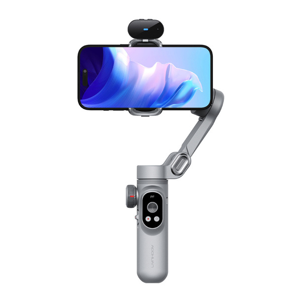 AOCHUAN X Pro RGB - 3-Axis Smartphone Gimbal, Gray