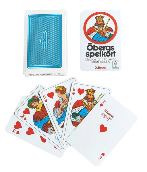 Playing Cards Öbergs Joker-lek blue