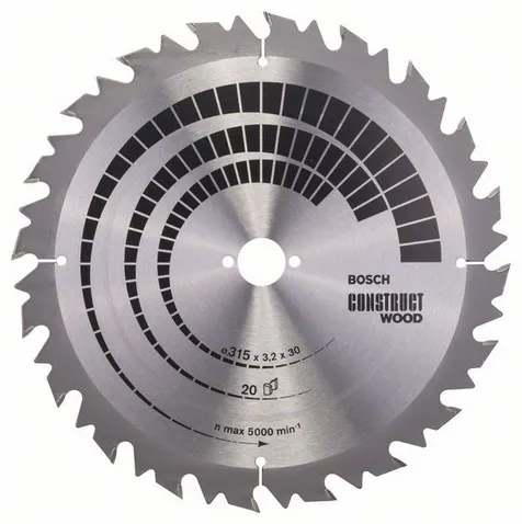 Bosch circular saw blade CW WO S 315x30-20 -&nbsp;2608640701