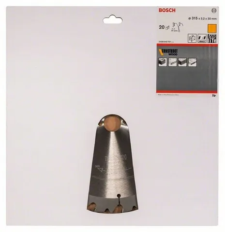 Bosch circular saw blade CW WO S 315x30-20 -&nbsp;2608640701