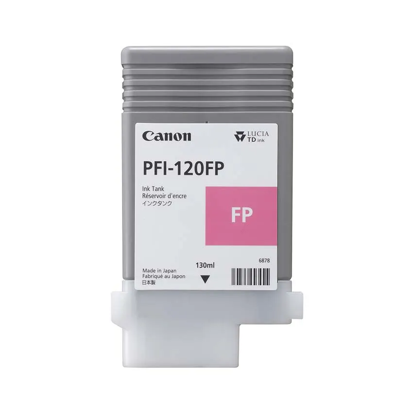 Canon PFI-120 FP -mustekasetti, 130 ml, fluoresoiva pinkki