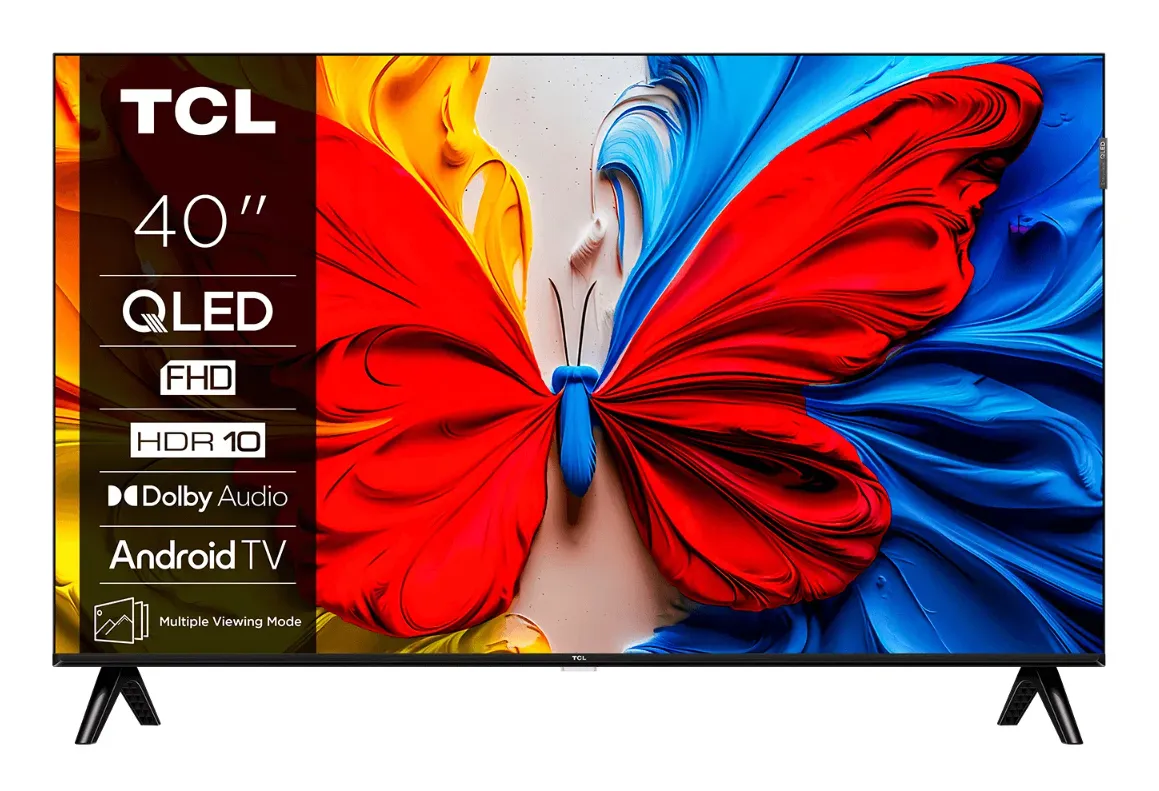 TCL 40V5C 40&quot; Full HD QLED Google TV, 60 Hz, HDR10, HLG