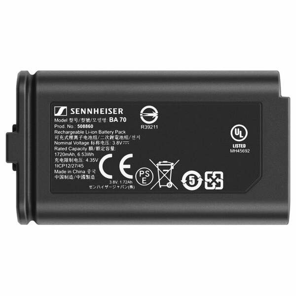 Rechargeable battery pack for EW-D SK an