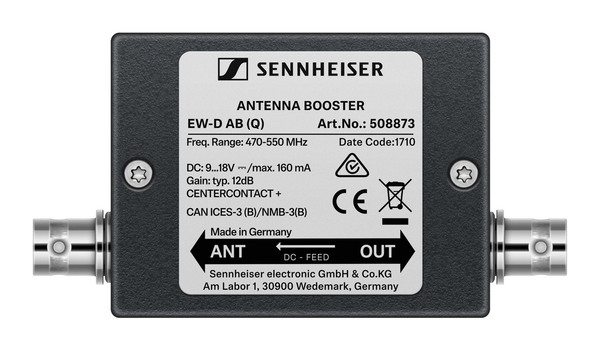 Sennheiser EW-D AB - Antennsignalf&ouml;rst&auml;rkare