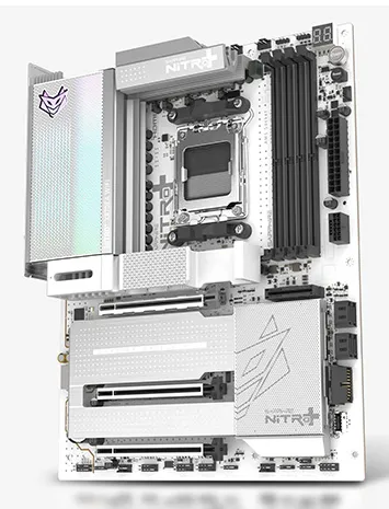 Sapphire NITRO+ X870EA WiFi 7 Phantom Link Polar AM5 ATX moderkort