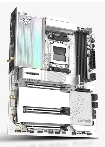 Sapphire NITRO+ X870EA WiFi 7 Phantom Link Polar AM5 ATX moderkort