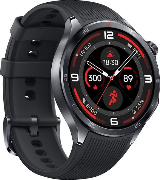 OnePlus Watch 3 46mm Smartwatch, Obsidian Titanium