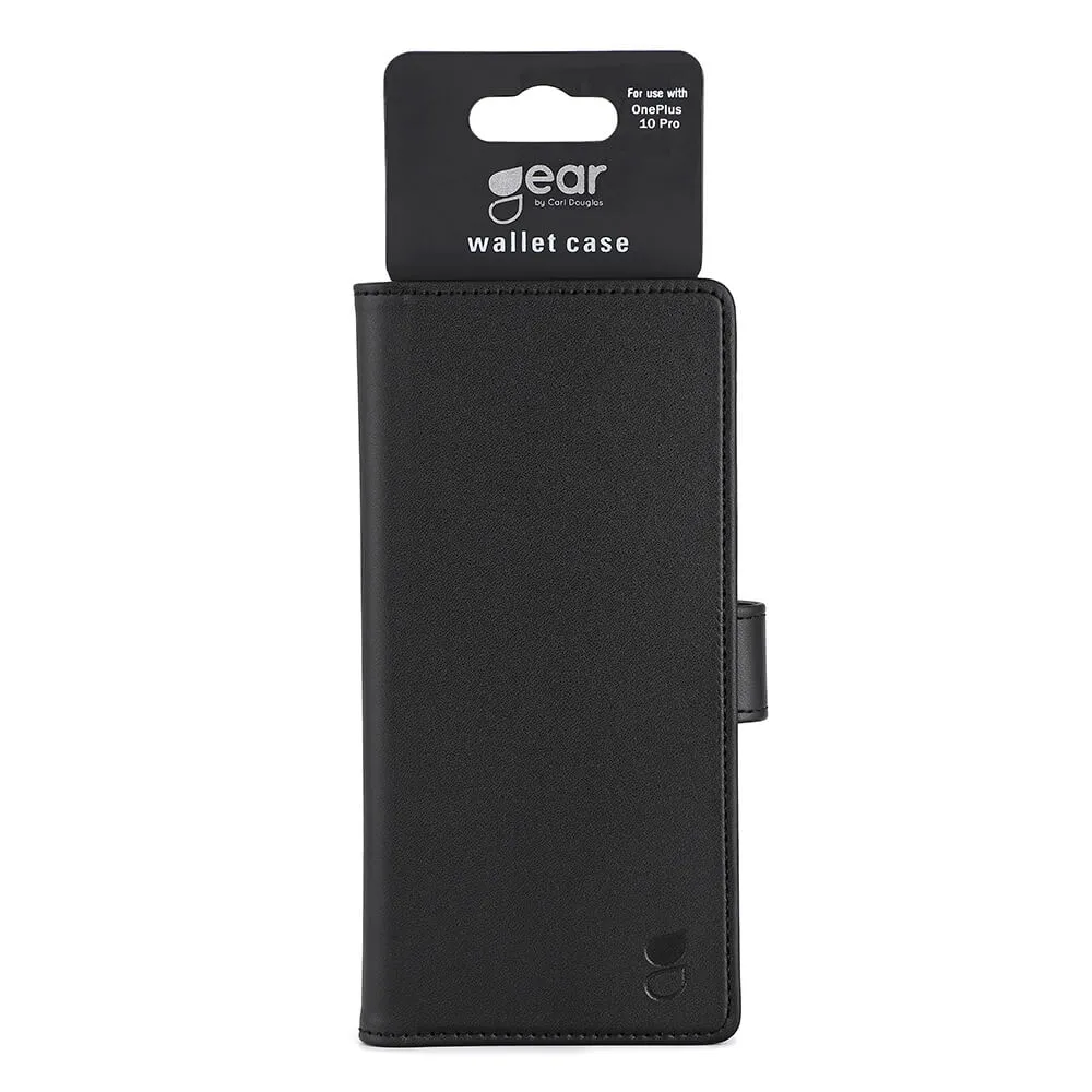 GEAR Wallet, OnePlus 10 Pro - pl&aring;nboksfodral, Svart