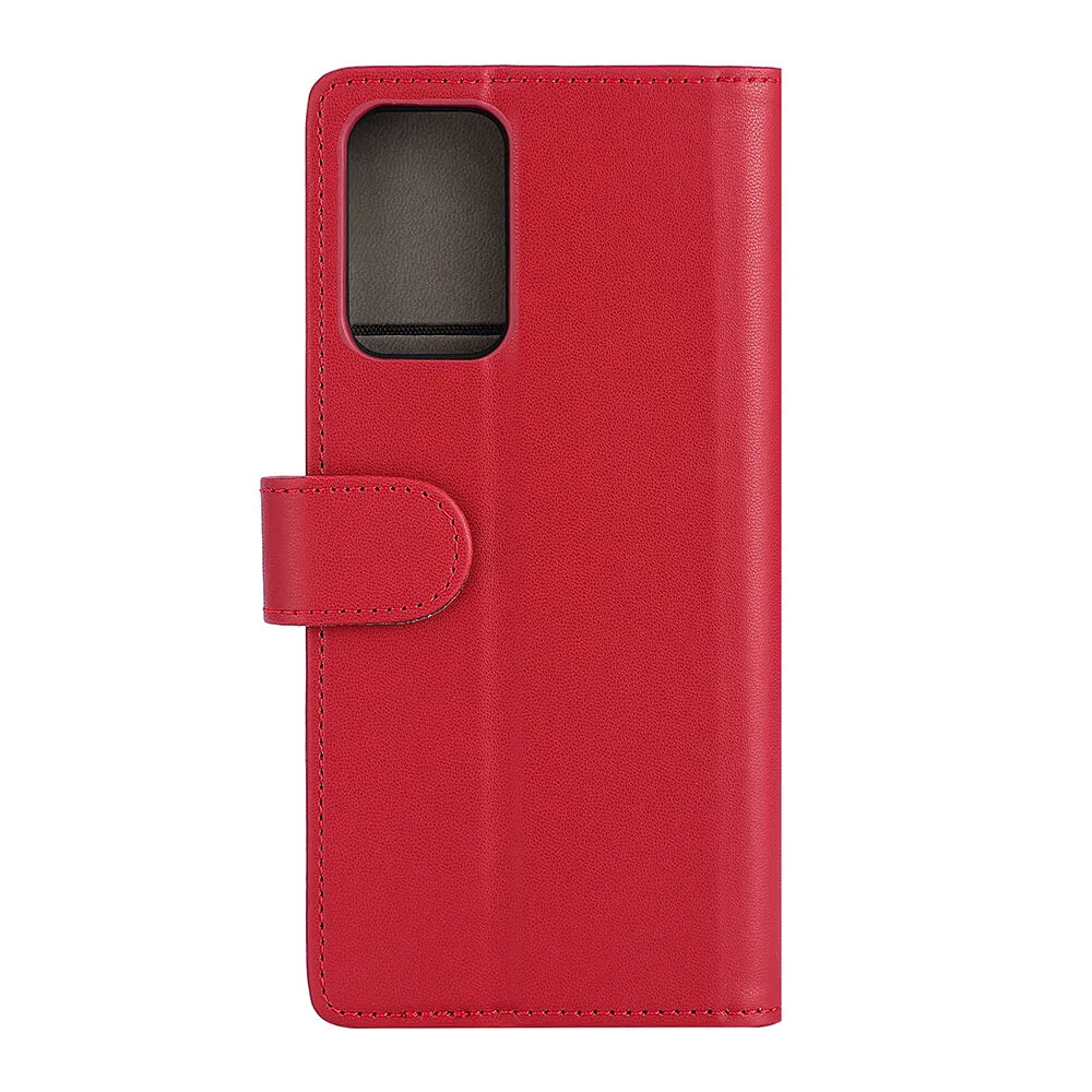 GEAR Wallet, Galaxy A72 -lompakkokotelo, Punainen