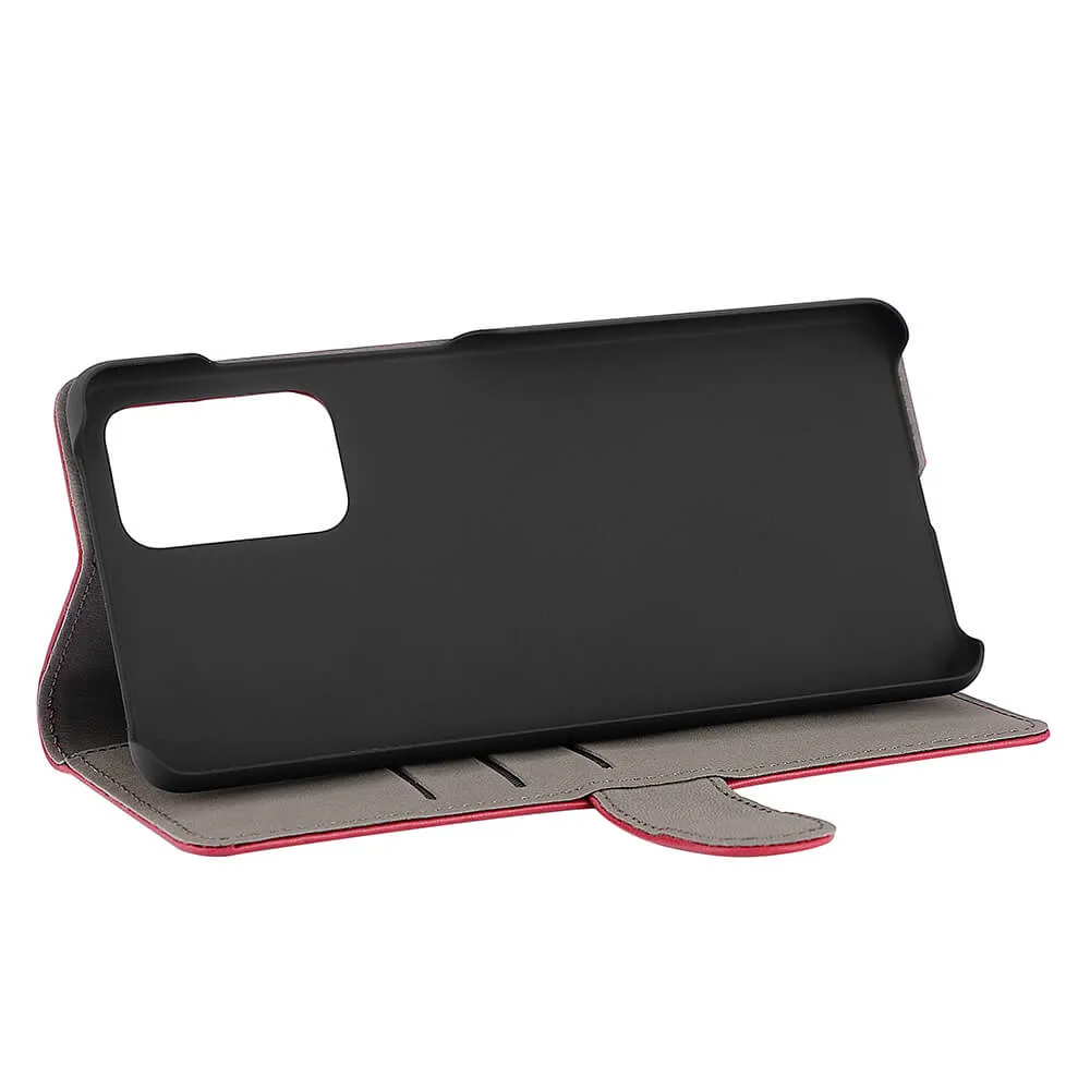 GEAR Wallet, Galaxy A72 -lompakkokotelo, Punainen