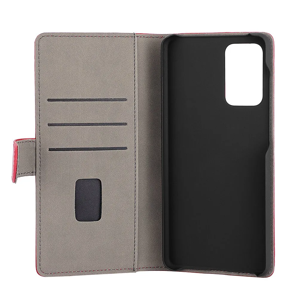 GEAR Wallet, Galaxy A72 -lompakkokotelo, Punainen