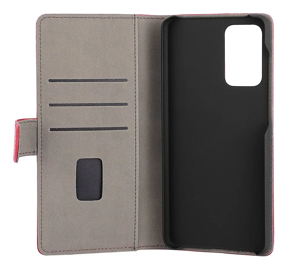 GEAR Wallet, Galaxy A72 - Wallet Case, Red