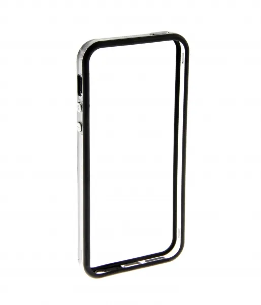 Insmat Phone Bumper &nbsp;for iPhone 5/5S, Kirkas/Musta
