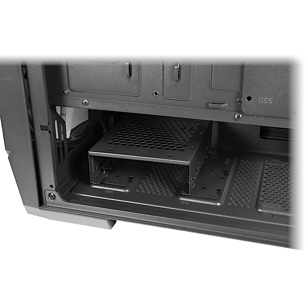 Inter-Tech IT-3503 Airstream - Mid Tower case, Black