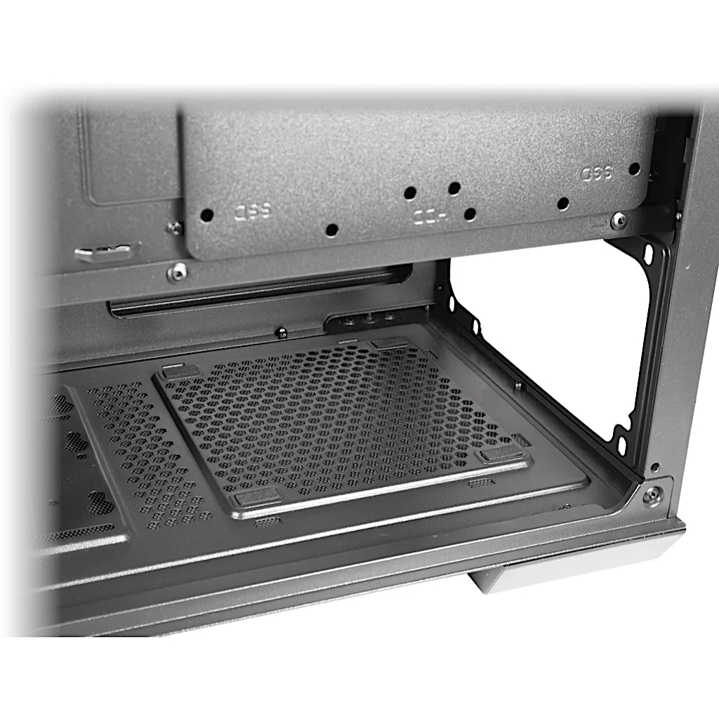 Inter-Tech IT-3503 Airstream - Mid Tower case, Black