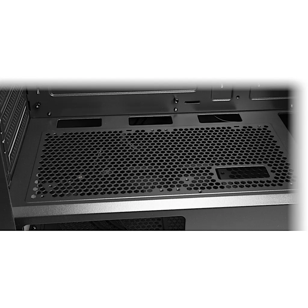 Inter-Tech IT-3503 Airstream - Mid Tower case, Black
