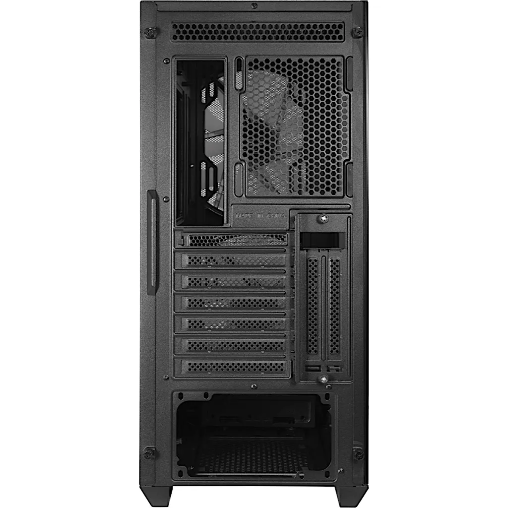 Inter-Tech IT-3503 Airstream - Mid Tower case, Black