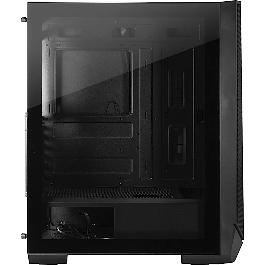Inter-Tech IT-3503 Airstream - Mid Tower case, Black