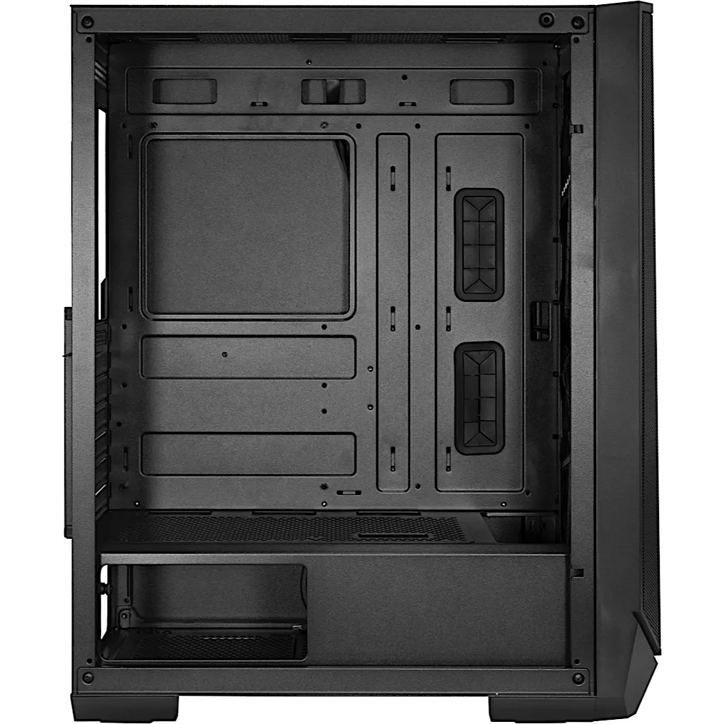 Inter-Tech IT-3503 Airstream - Mid Tower case, Black