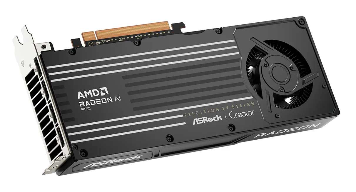 ASRock Radeon AI PRO R9700 Creator 32 GB grafikkort