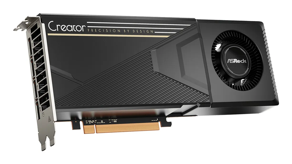 ASRock Radeon AI PRO R9700 Creator 32 GB grafikkort