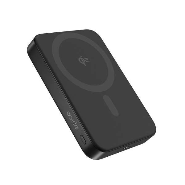 Epico UltraPack Qi2 EM71b Aluminium Mag+ 10000 mAh, 20W - powerbank, Black