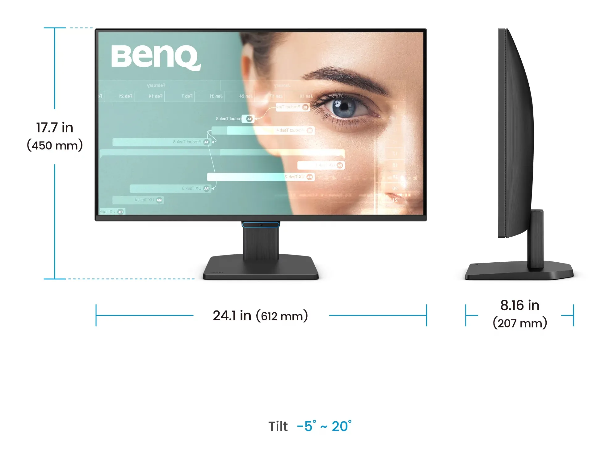 BenQ GW2790C 27&quot; Full HD, IPS sk&auml;rm