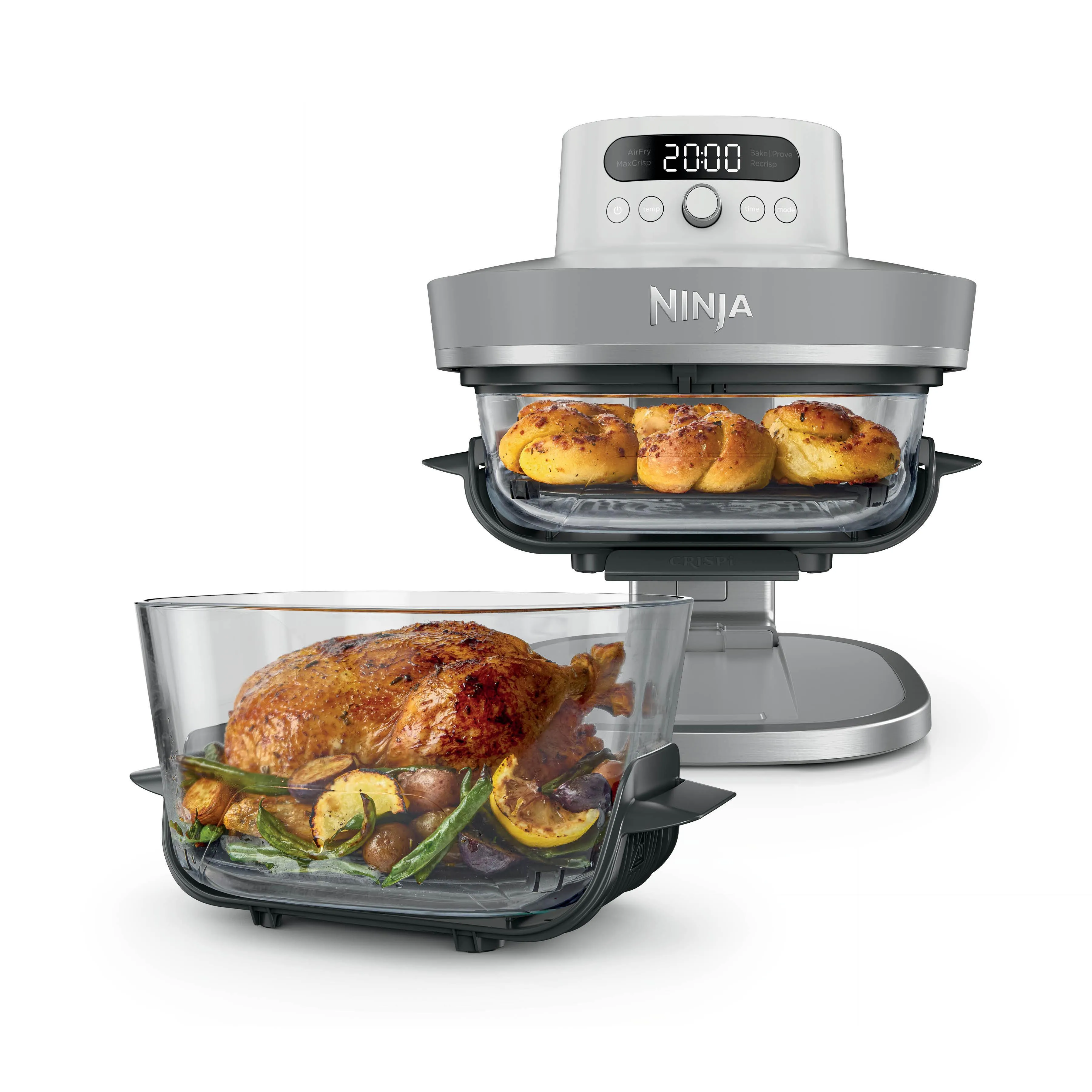 Ninja CRISPi PRO AS090EUWH, 5,7 l, 2000 W, airfryer, valkoinen