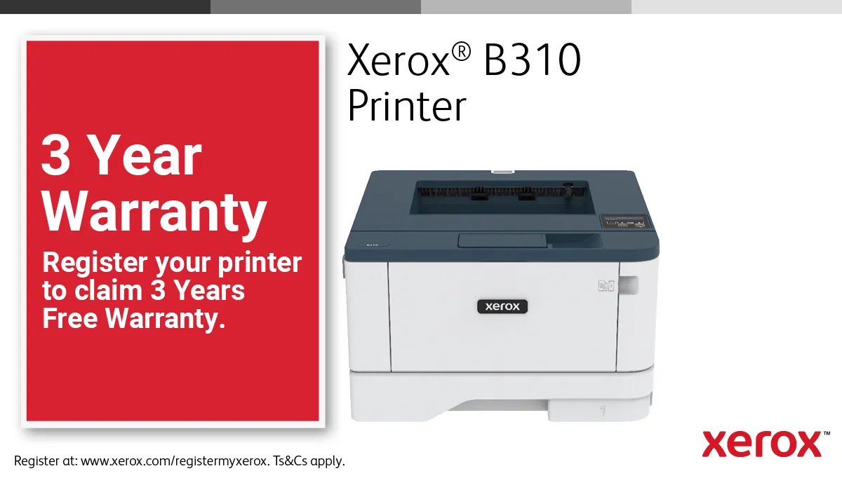 Xerox B310 A4 - monolaserskrivare