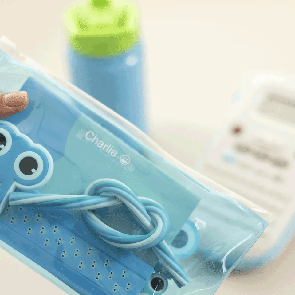 BTAG-135 12mm White on clear tape