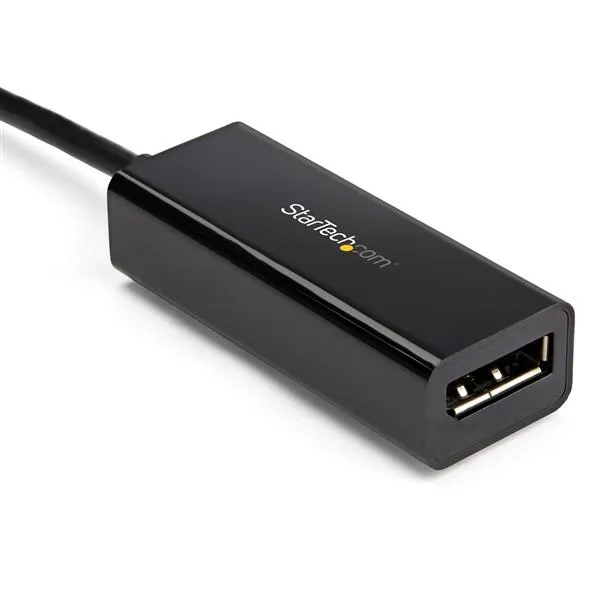 STARTECH.COM USB-C to DisplayPort Adapter 8K 30Hz HBR3 Adapter Thunderbolt 3 Video Dongle for DP 1.4 Monitor & Display