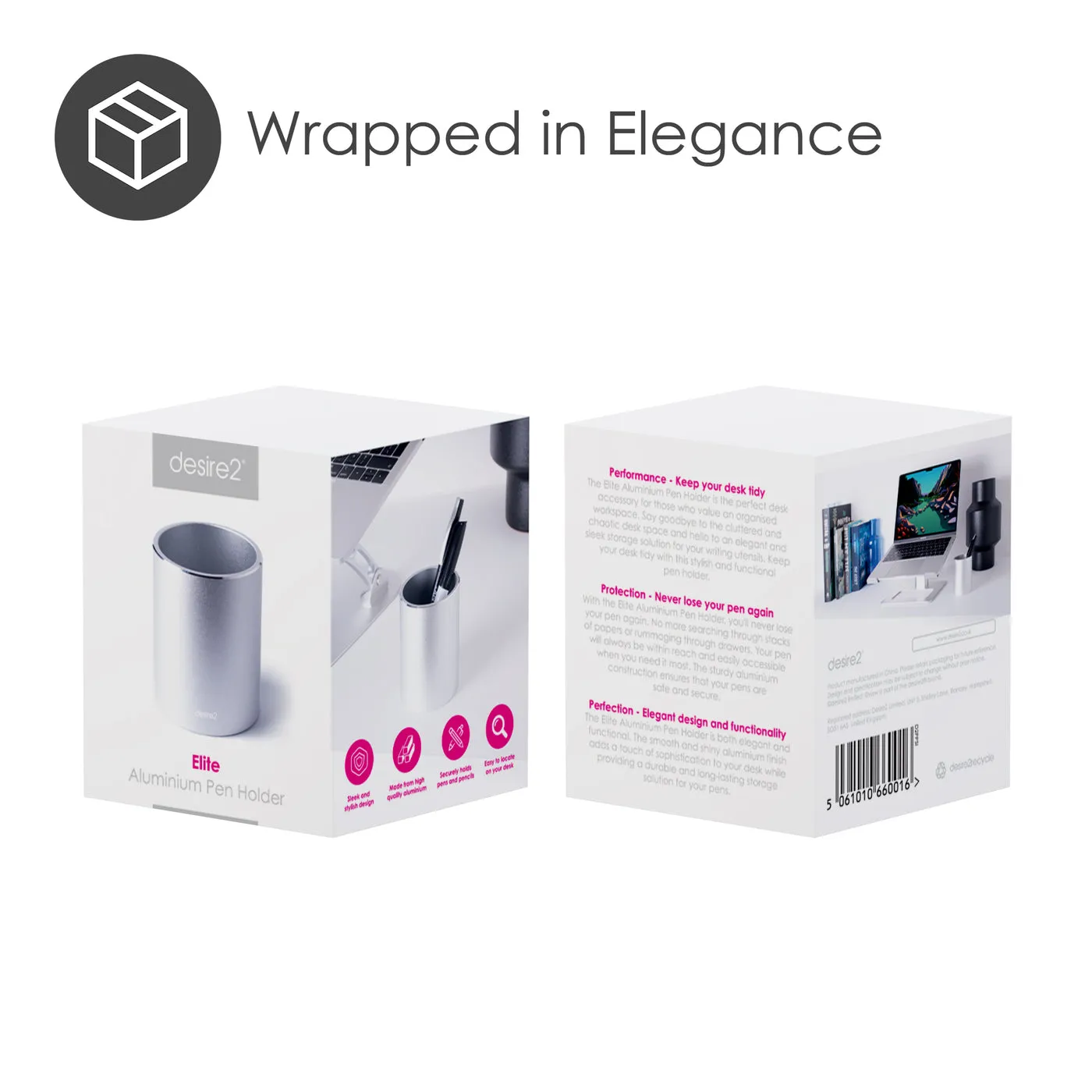 DESIRE2 Pen Holder Aluminium