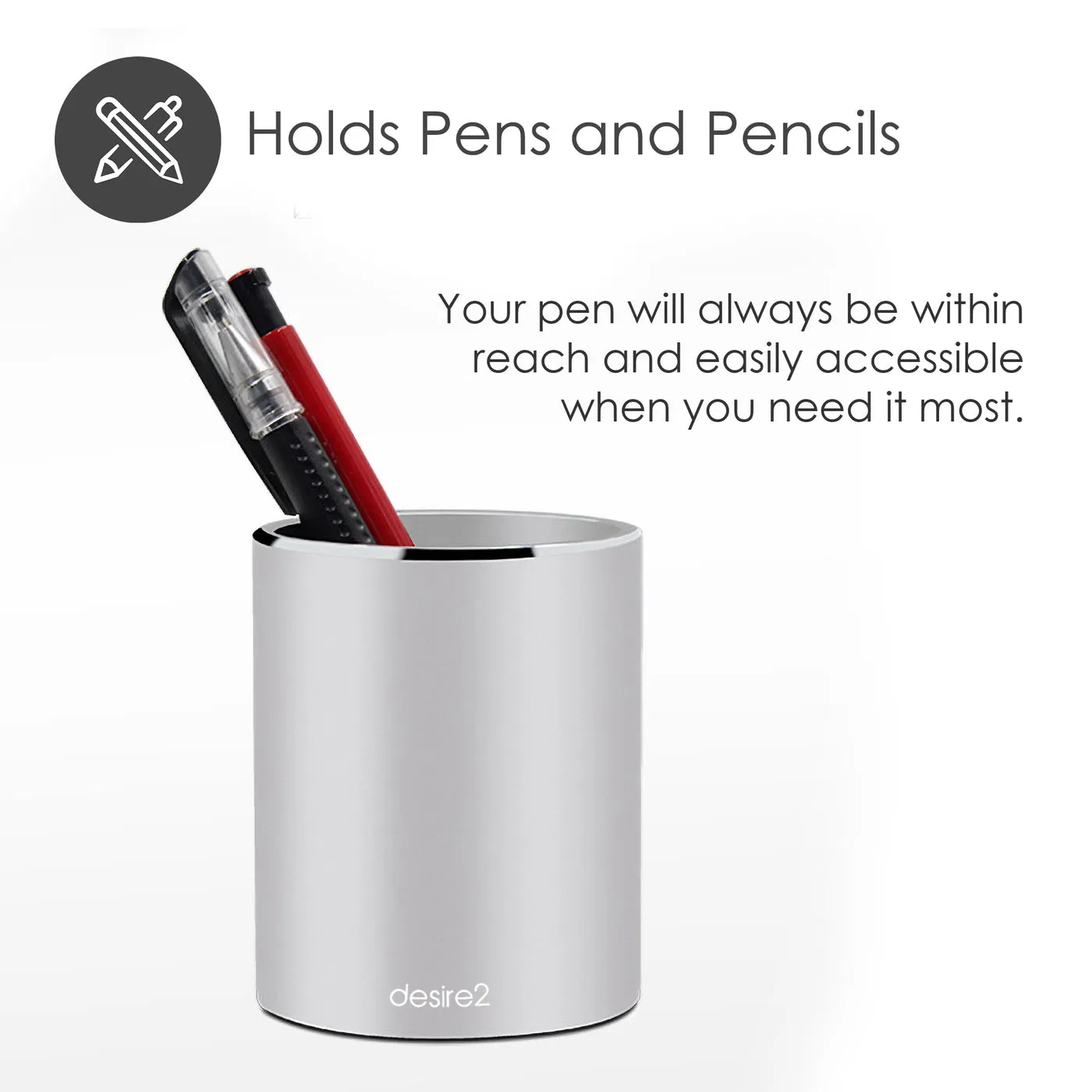 DESIRE2 Pen Holder Aluminium