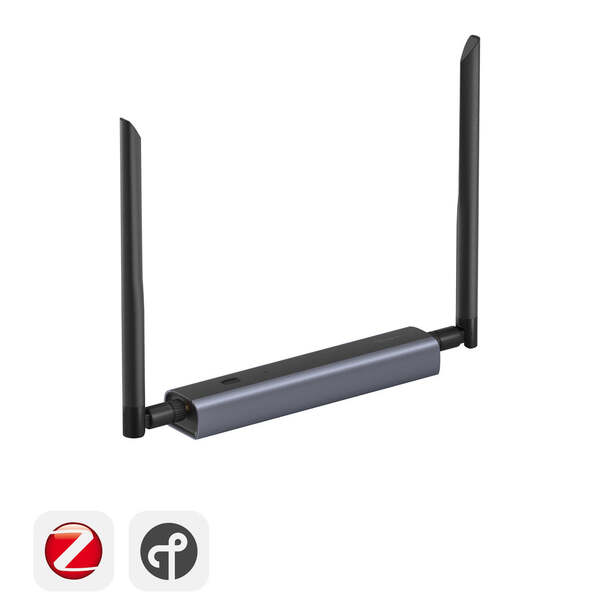 SONOFF Dongle Max DMAXM-ZB - Zigbee/Thread-gateway-dongel, m&ouml;rkgr&aring;