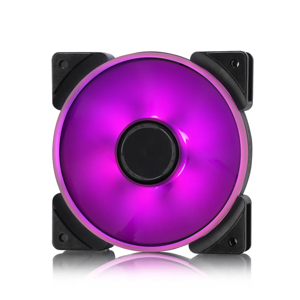 Fractal Design Prisma AL-12 ARGB, 120mm - chassi fl&auml;kt, svart, 3st