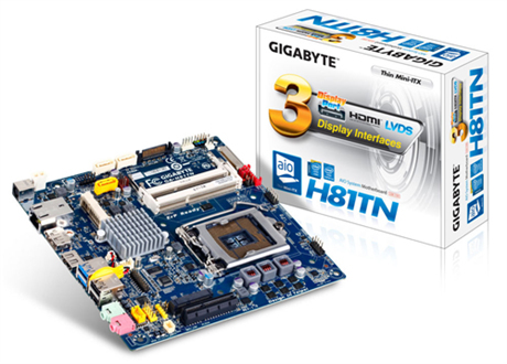 Gigabyte GA-H81TN Mini-ITX-emolevy