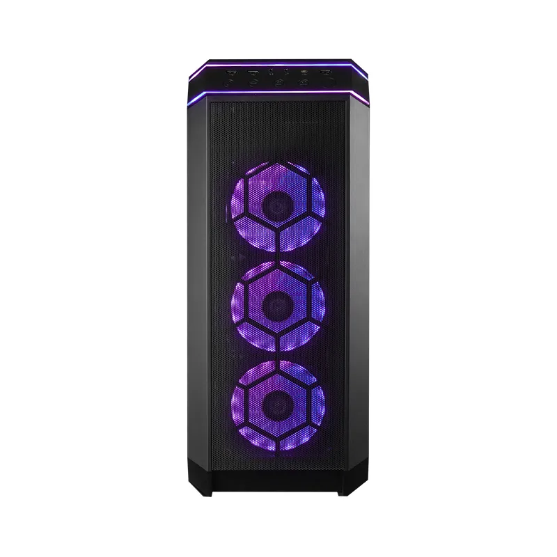 Chieftec Stallion 3 GP-03B-UC-OP Midi-Tower Case with window and RGB lighting, Black